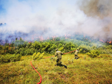 На заповедных территориях Камчатки готовы к борьбе с вероятными природными пожарами. © Максим Запорожец
