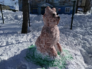 Краб Андрей вошёл в список снежных фигур, получивших высокую оценку жюри. Фото 12