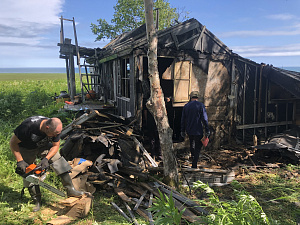 Волонтёрство как экотуризм. Отряд добровольцев расчистил тропы на пешем маршруте Кроноцкого заповедника. Фото 15
