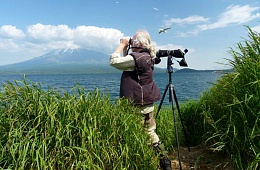 Армин Гёрген на озере Кроноцком