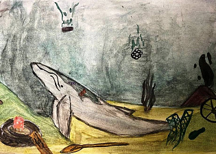 Шумкова Валерия, рисунок «Другой океан»