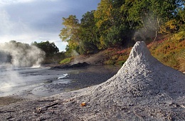 Кальдера вулкана Узон. Фото: А. Перевозов