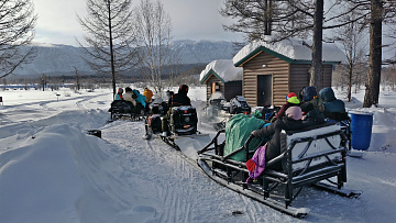 «Зимняя сказка» очаровала более 120 туристов: популярный снегоходный маршрут в Кроноцком заповеднике завершил работу. Фото 8