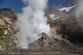 В Кроноцком заповеднике вулканологи изучают процессы восстановления гейзеров после природных катастроф. Фото 4