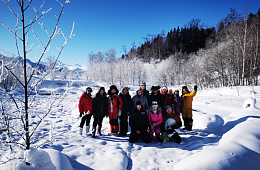 «Зимняя сказка» очаровала более 120 туристов: популярный снегоходный маршрут в Кроноцком заповеднике завершил работу